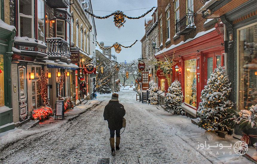 بهترین شهرهای کانادا در کریسمس